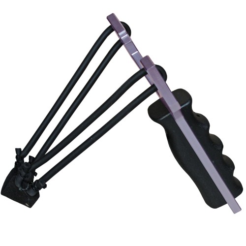 Preview: Power slingshot Silver sling made of metal